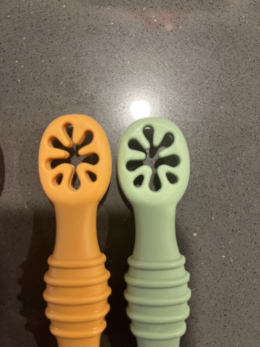 Pasti del neonato: Six baby weaning spoons Panda Ear – Nuovo (secondo la descrizione) da Zürich venduto da geo_vls6 1