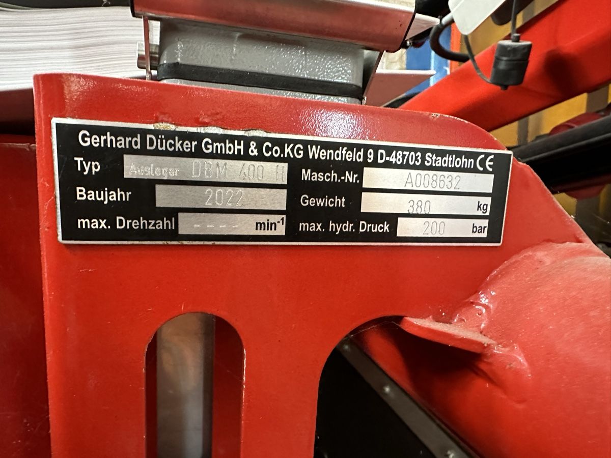 Tutte le macchine: Dücker Auslegemäher – Nuovo (secondo la descrizione) da Küssnacht am Rigi venduto da SKV-325 3