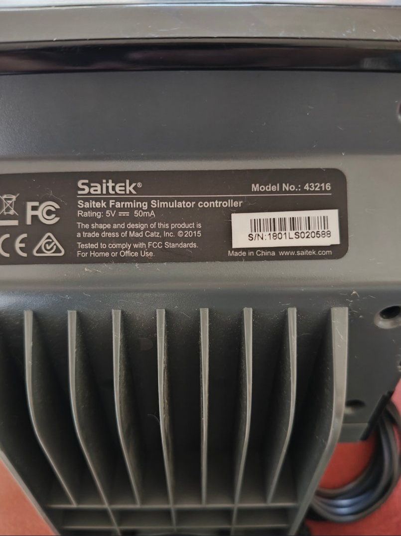 Logitech Controller: Saitek Farming Simulator Lenkrad gebraucht – Gebraucht aus Basel von 69a_5tn8 2