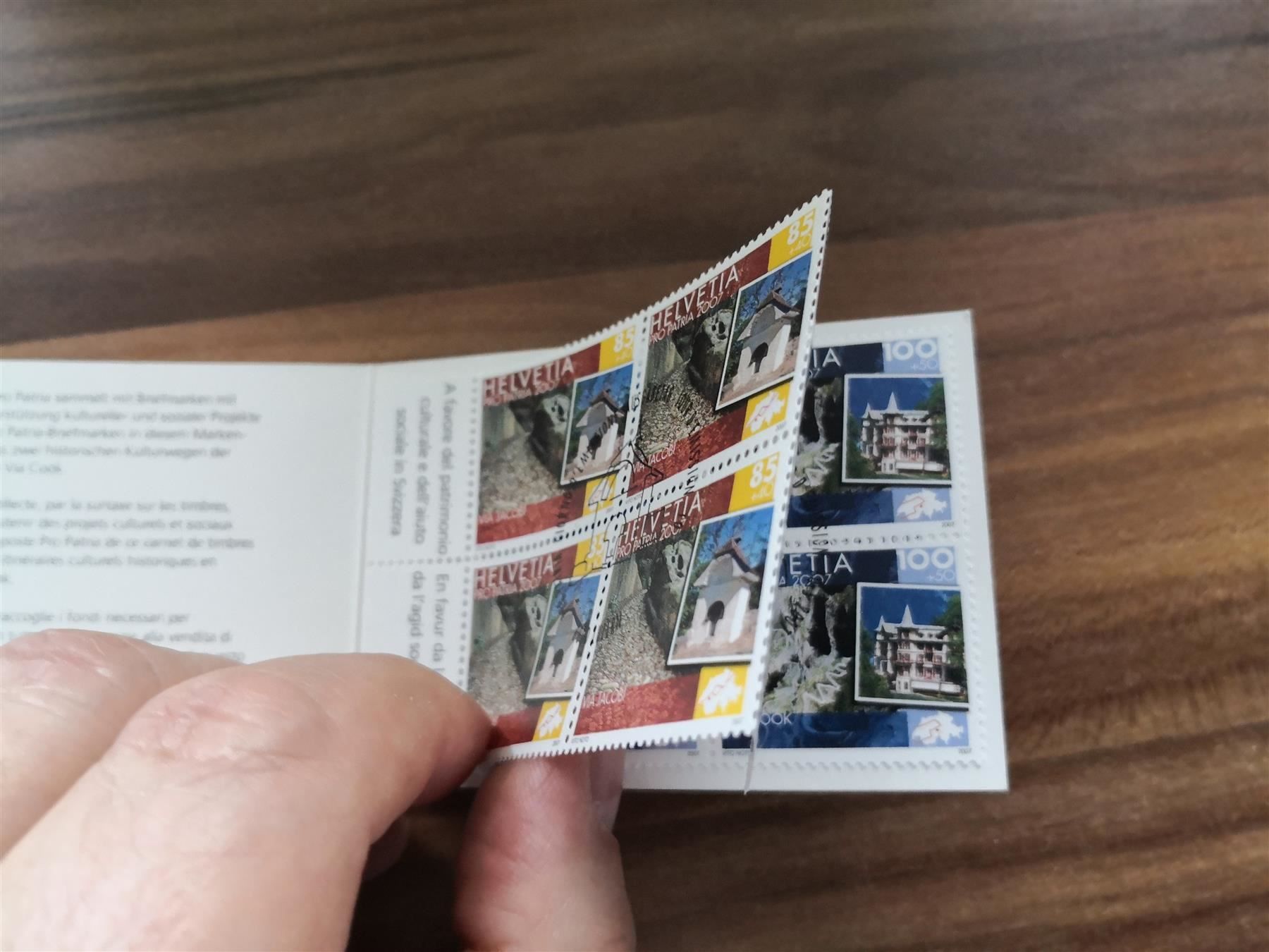Tous les timbres: Markenheft Pro Patria 2007, Ersttag – D'occasion à Rickenbach SO par Bytebull 1