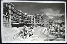 DAVOS Grandhotel u. Belvédère 1933