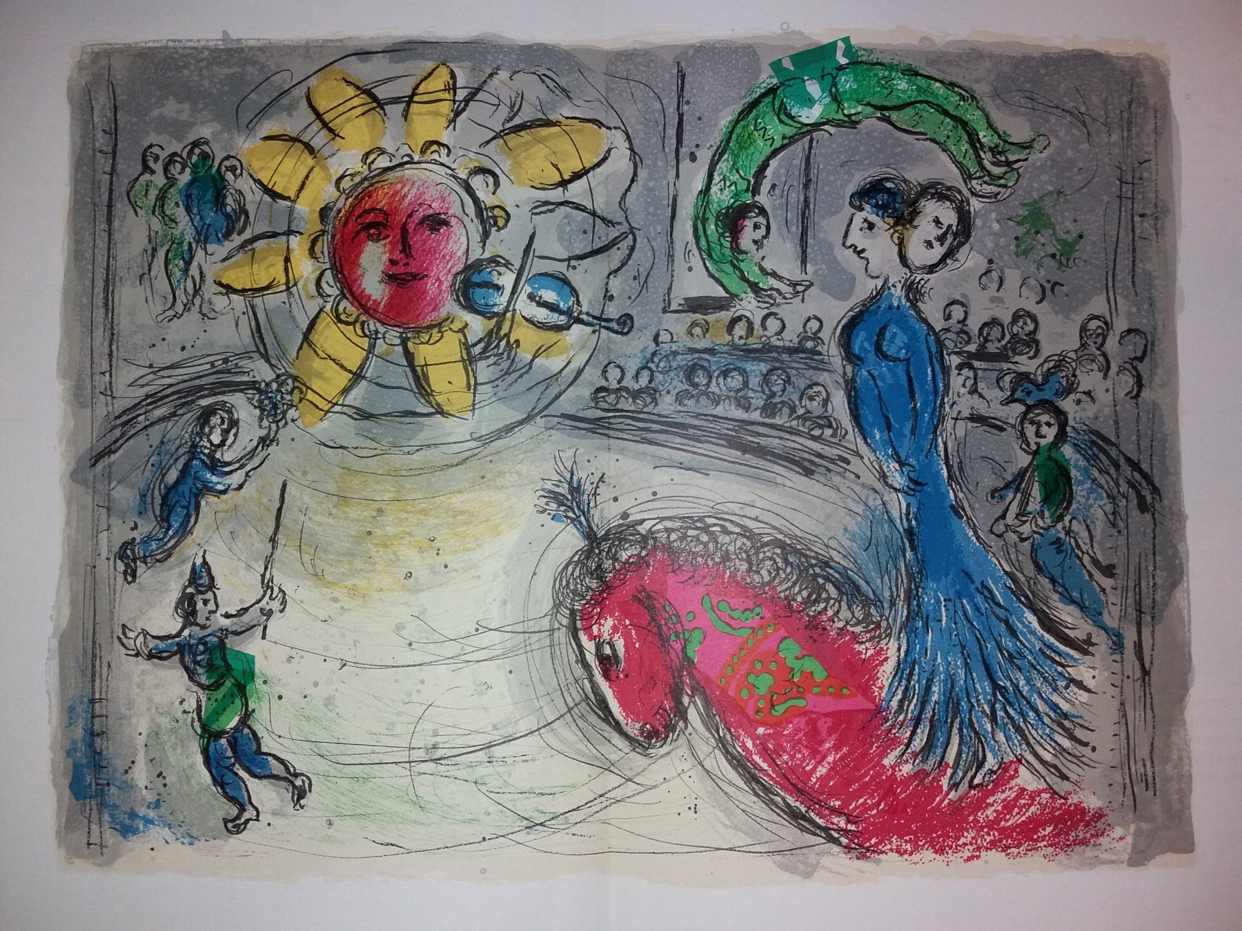 Dipinti: KUNSTKLASSIKER Marc Chagall original – Usato da Welschenrohr venduto da Regool