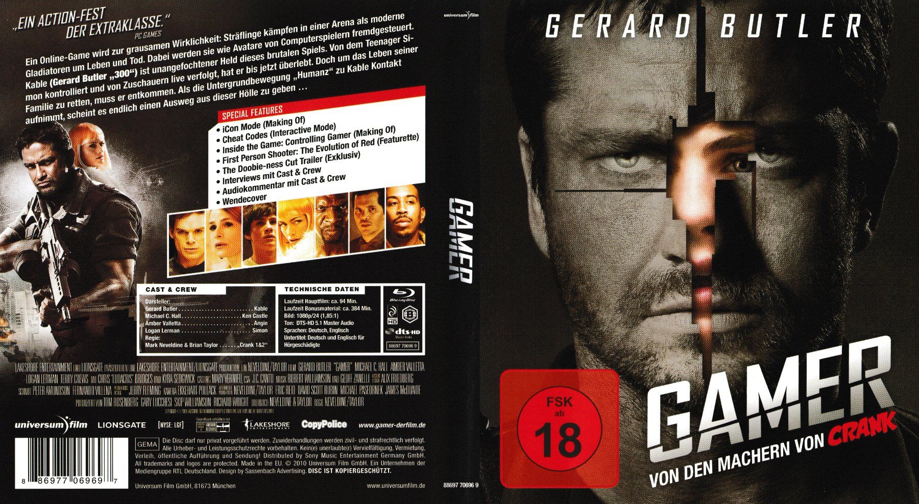 Alle DVDs: Blu-Ray - Gamer – Gebraucht aus Langnau am Albis von MediaRescuerKeLoX