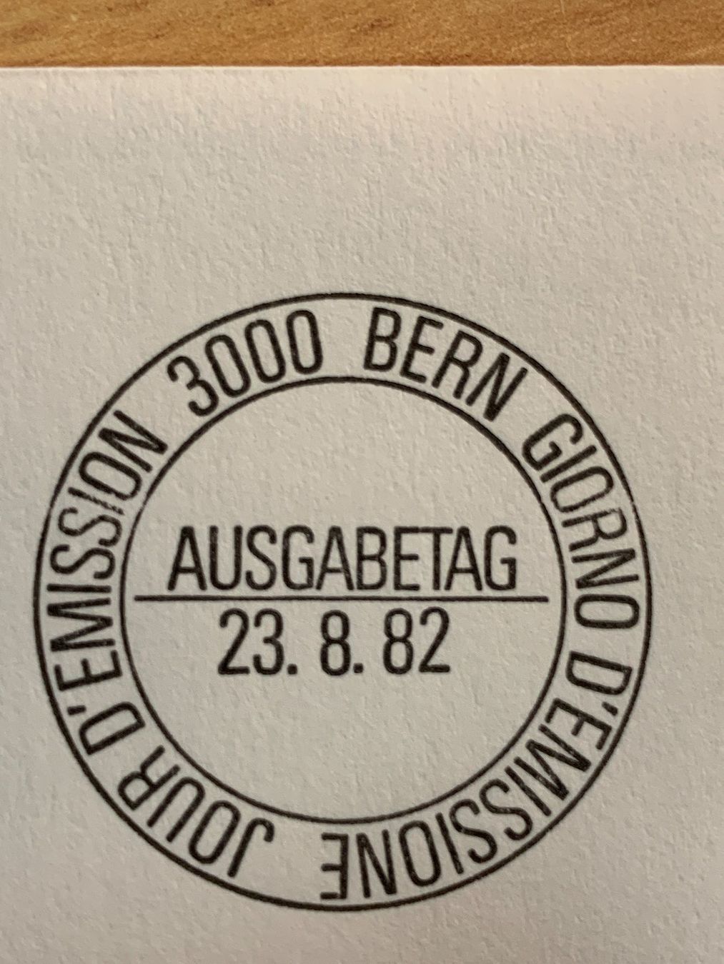 Tutti i francobolli: Ersttagsbrief Sondermarken 1982 – Usato da Ibach venduto da lisch3 2