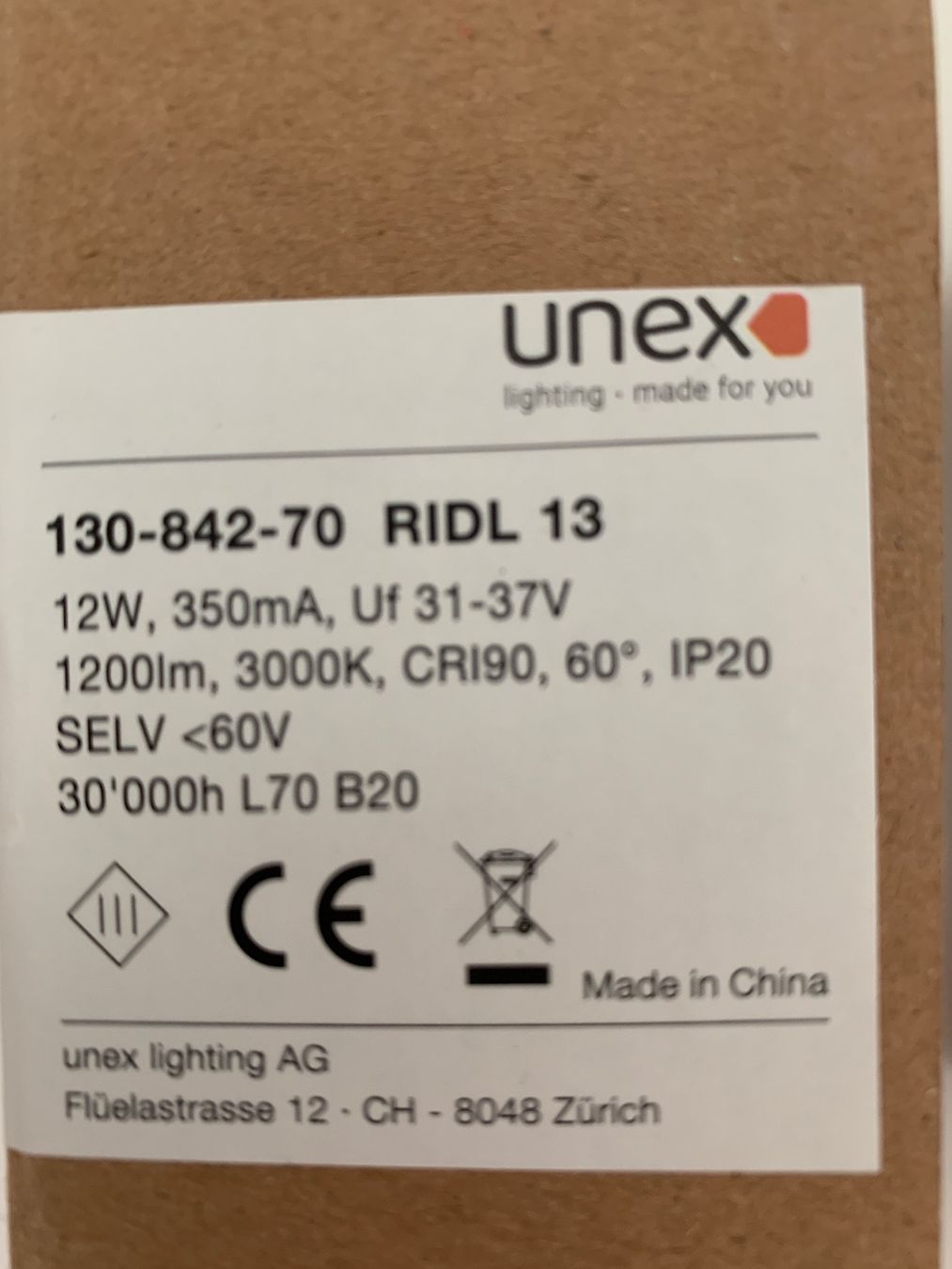 Lampadari & plafoniere: LED UNEX Spots RIDL 13 - DALI Dimmbar – Nuovo e nell'imballaggio originale da Bachenbülach venduto da pako91 1