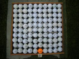 100 Stk. Golfbälle Golf Ball Übungsbälle diverse Marken