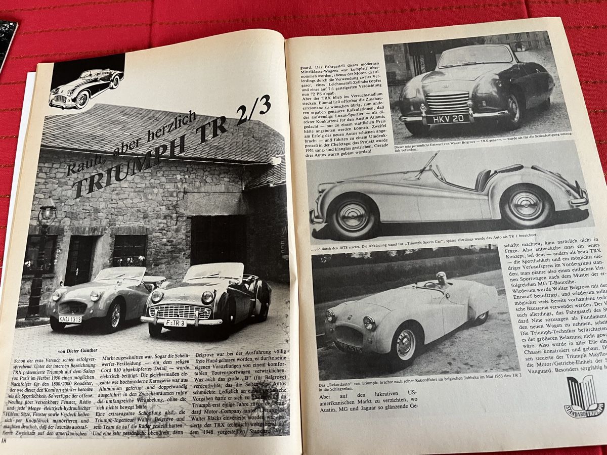 Zeitschriften & Magazine: Oldtimer Markt 1985 Jubiläum/TR2/3/RöhrV8 – Gebraucht aus hunzenschwil von Oldipark 1