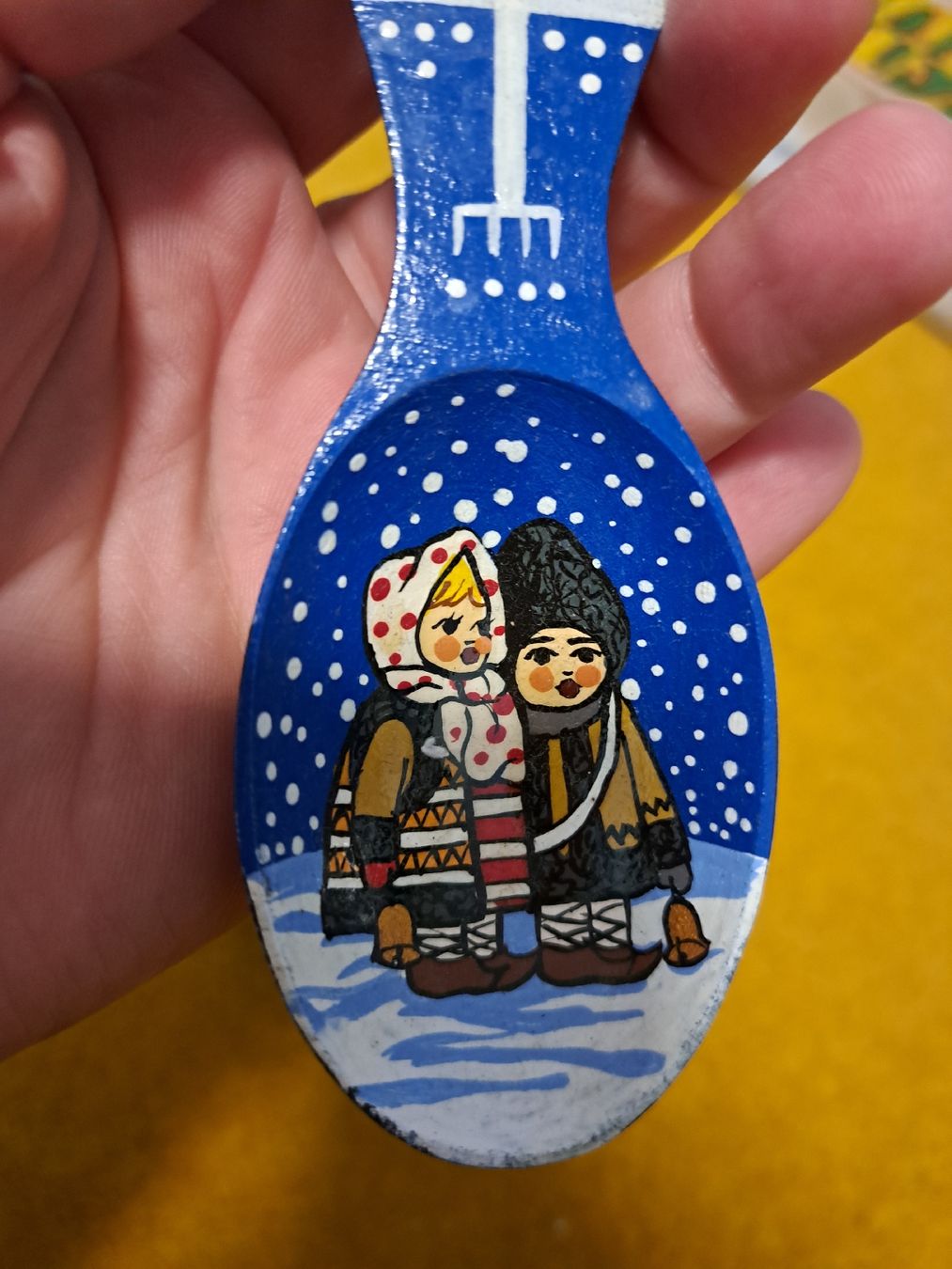 Tutte le decorazioni: Cuillères déco de Roumanie – Usato da La Roche FR venduto da seashellfan 1
