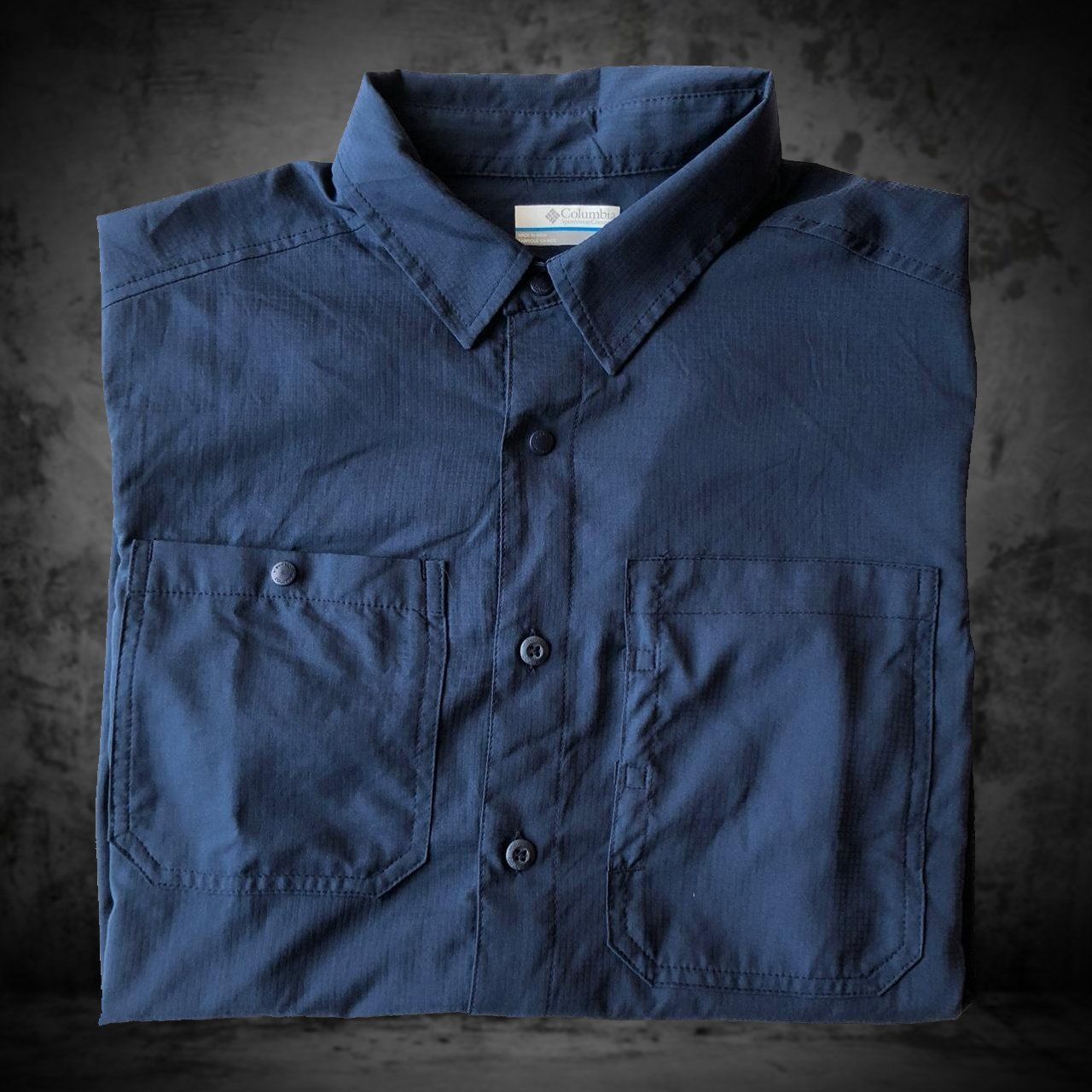 Columbia Hemden: Shirt Columbia Blue Deep Men M – Gebraucht aus Genève von ang_7j7j 2