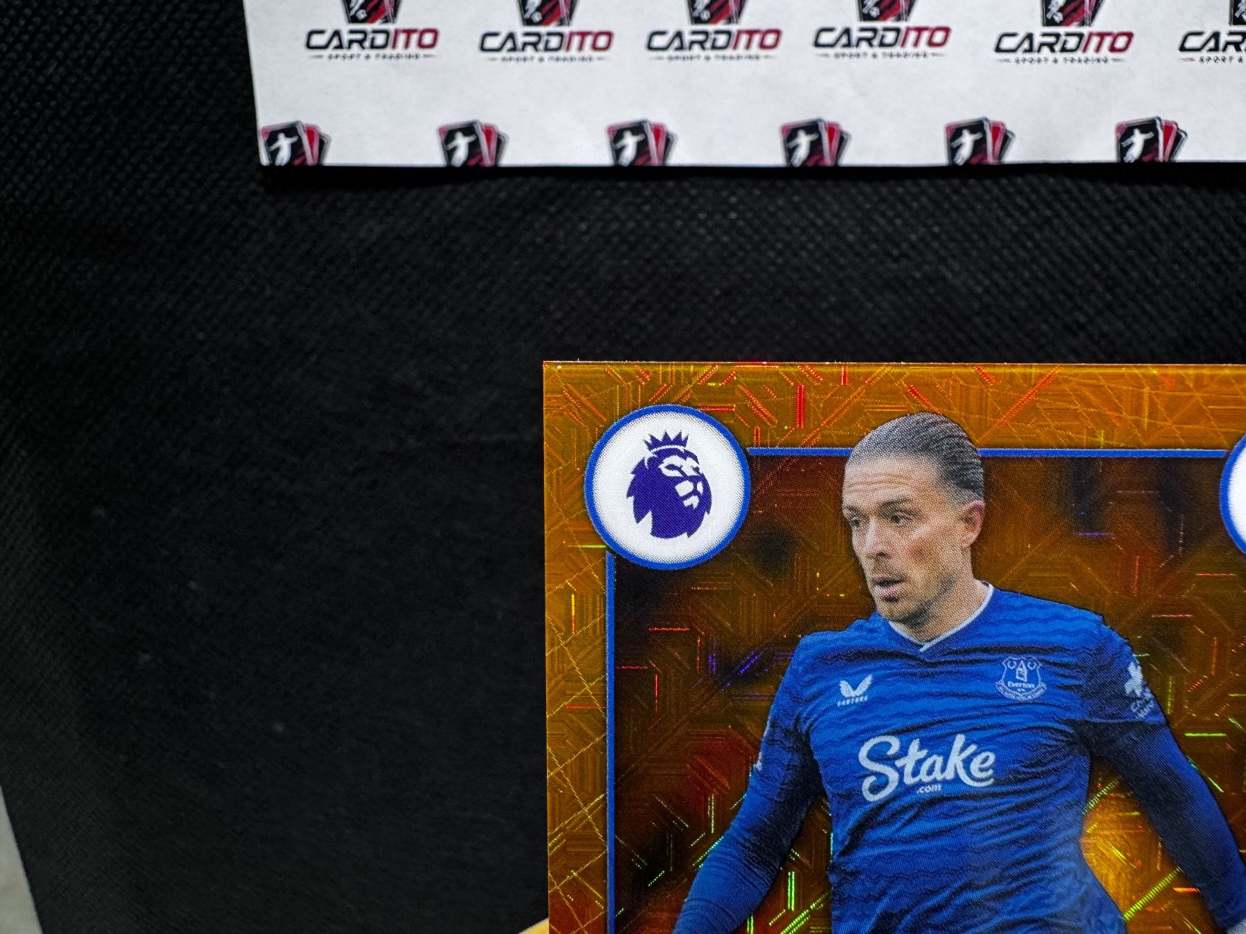 Topps Sammelbilder & Trading cards: 2025-26 Topps Merlin EPL Jack  Grealish /25 Orange Mojo – Gebraucht aus Reconvilier von Cardito 2