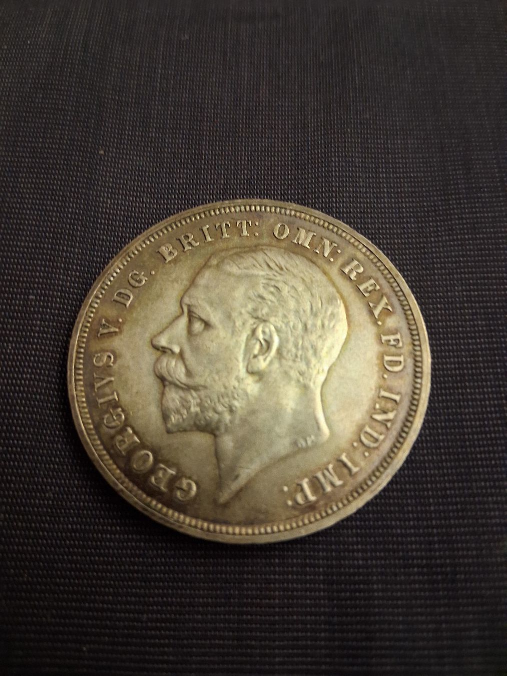 Tutti le monete: Seltene 1935er Britische Silberkrone - Georg V. - – Usato da Burg im Leimental venduto da Spuma87 1