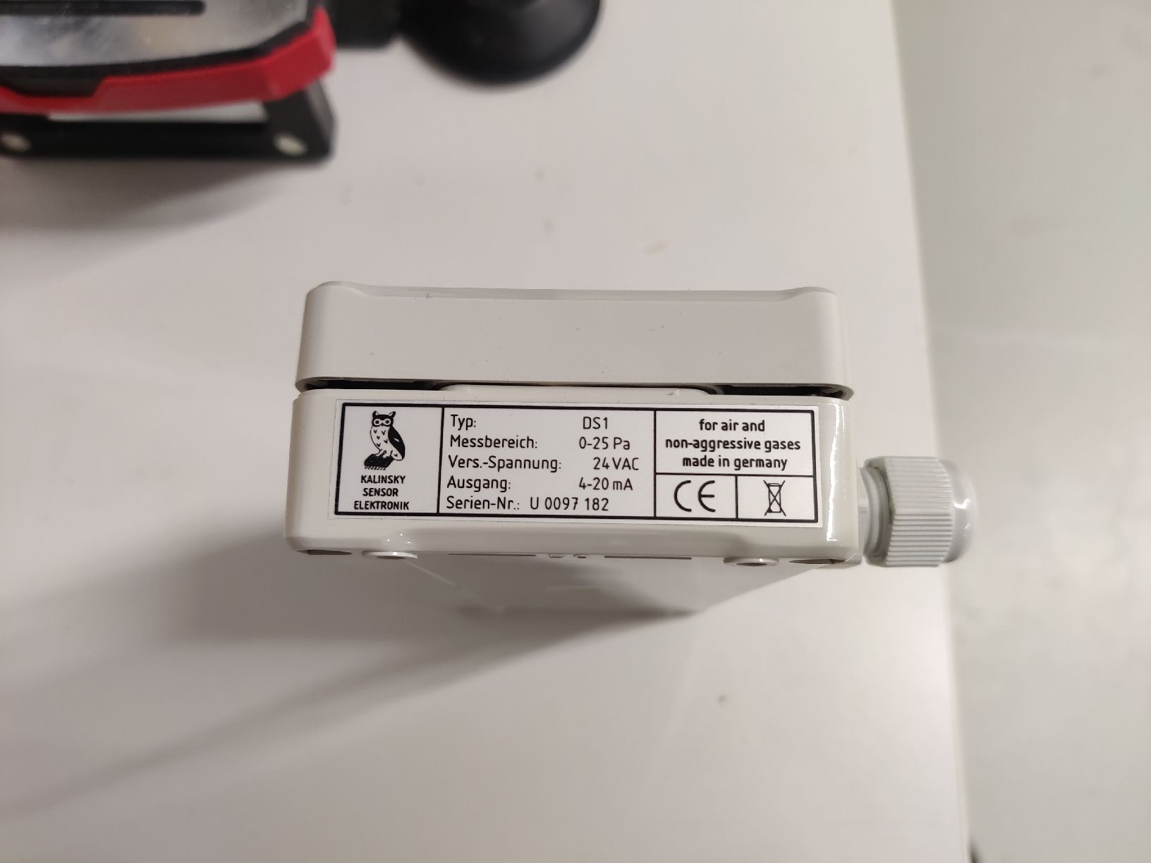 Composants électroniques: Drucksensor DS1 0-25Pa 4-20mA – Neuf avec emballage d'origine à Volketswil par mar_c5pv 2