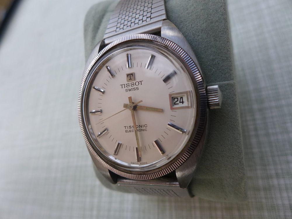 Tissot Tissonic Electronic Stimmgabel Uhr vintage (Gebraucht) in