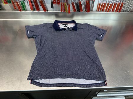 Tommy Hilfiger Poloshirt blau gemustert
