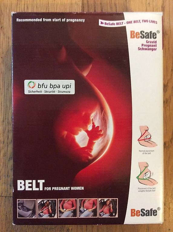 Gürtel: Schwangerschafts Sicherheits Gurt - be safe - BFU approved – Gebraucht aus Dielsdorf von Silviav02