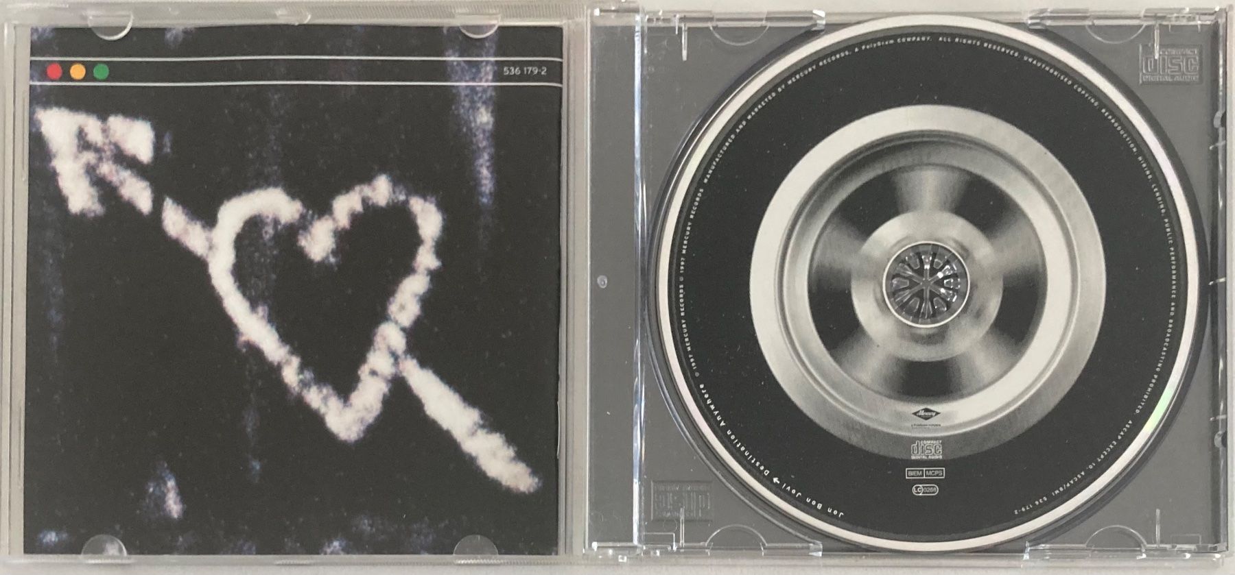 CD: BON JOVI - CDESTINATION ANYWHERE – Usato da Poliez-Pittet venduto da Newtown-Records 2