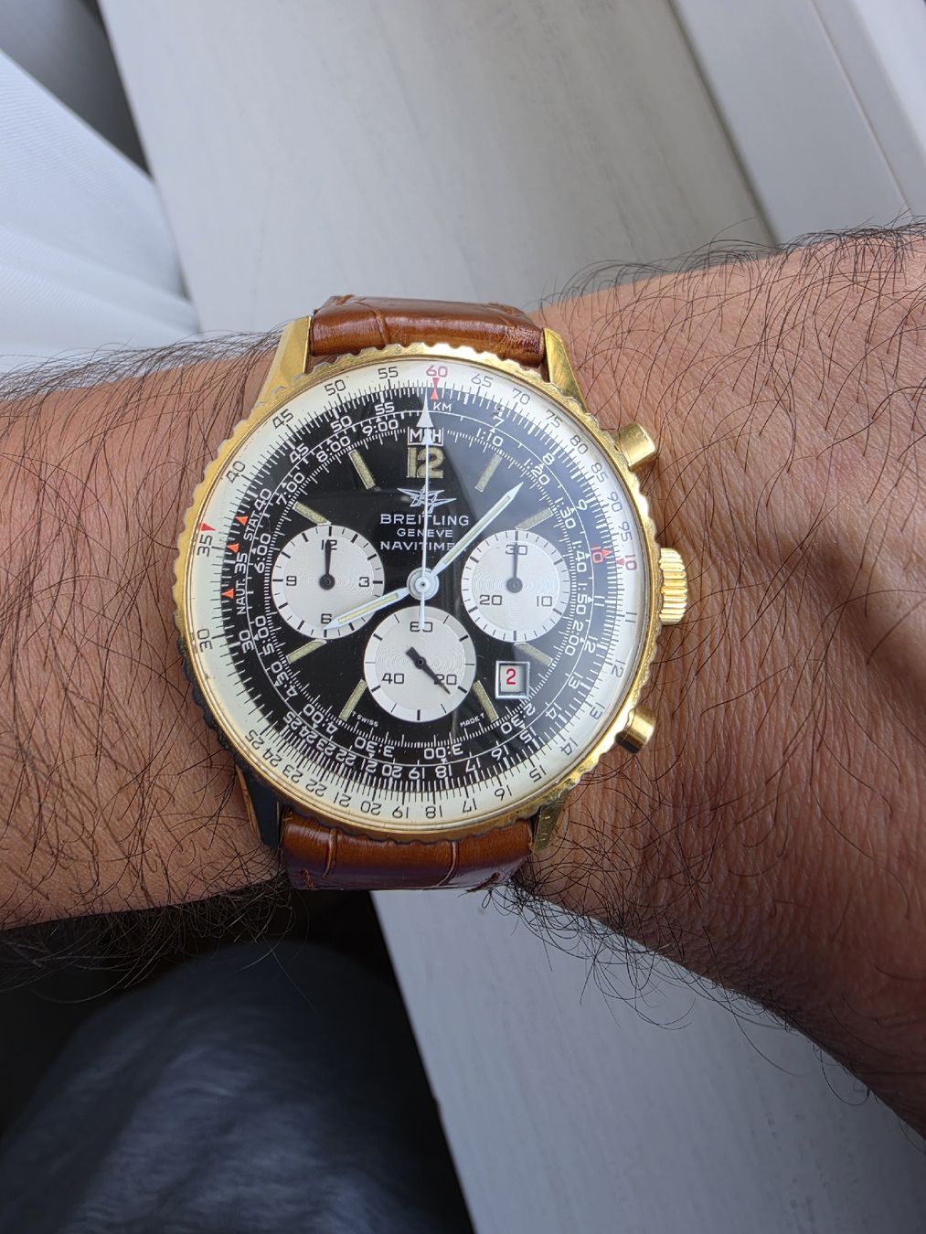 Breitling Uhren: Breitling Navitimer Chronograph handaufzug – Gebraucht aus Basel von Afghan1234
