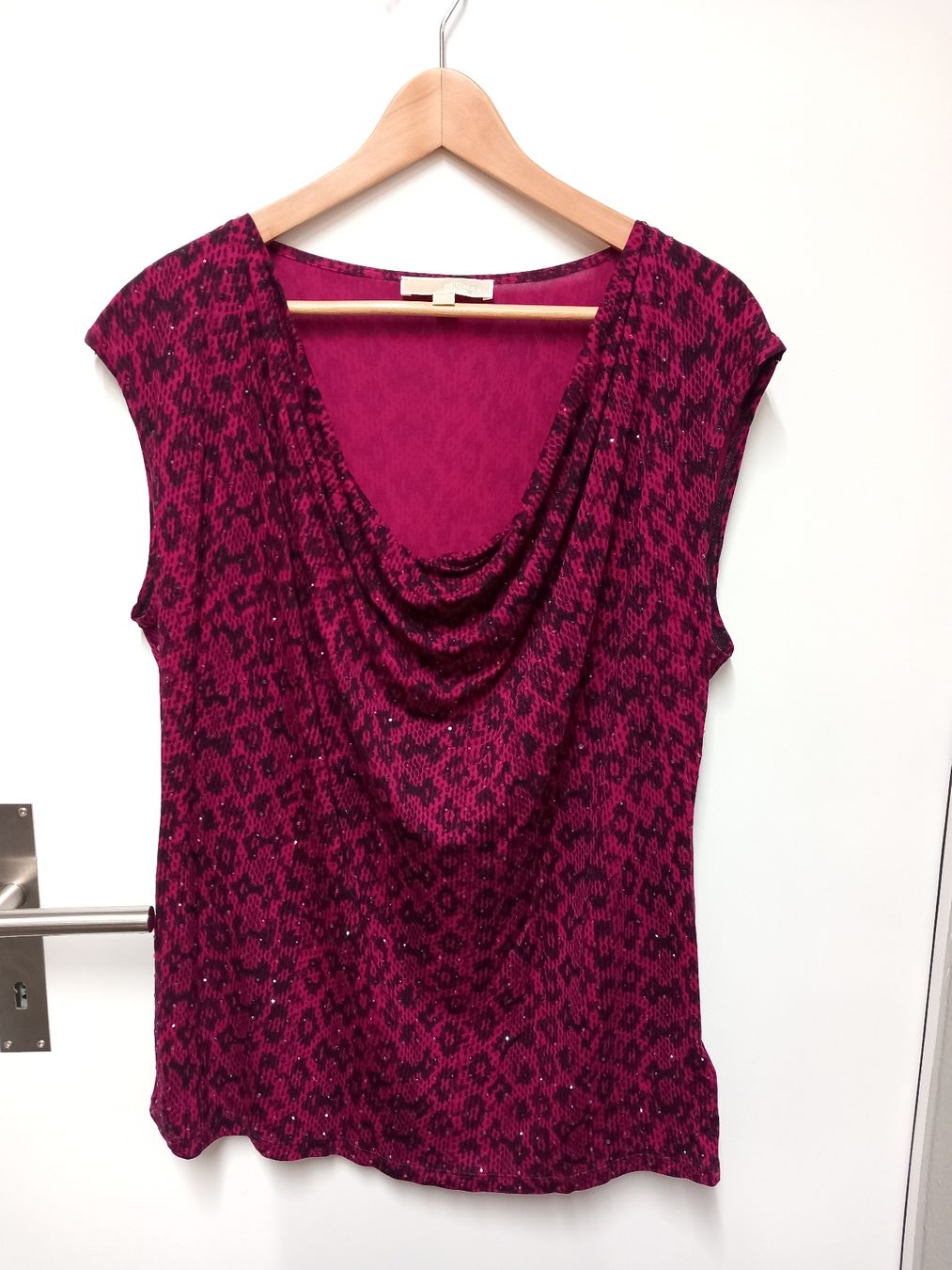 Michael Kors Tops: Michael Kors Wasserfall-Top Gr.XL, elegant – Neu (gemäss Beschreibung) aus Gwatt (Thun) von umwelt-brocki