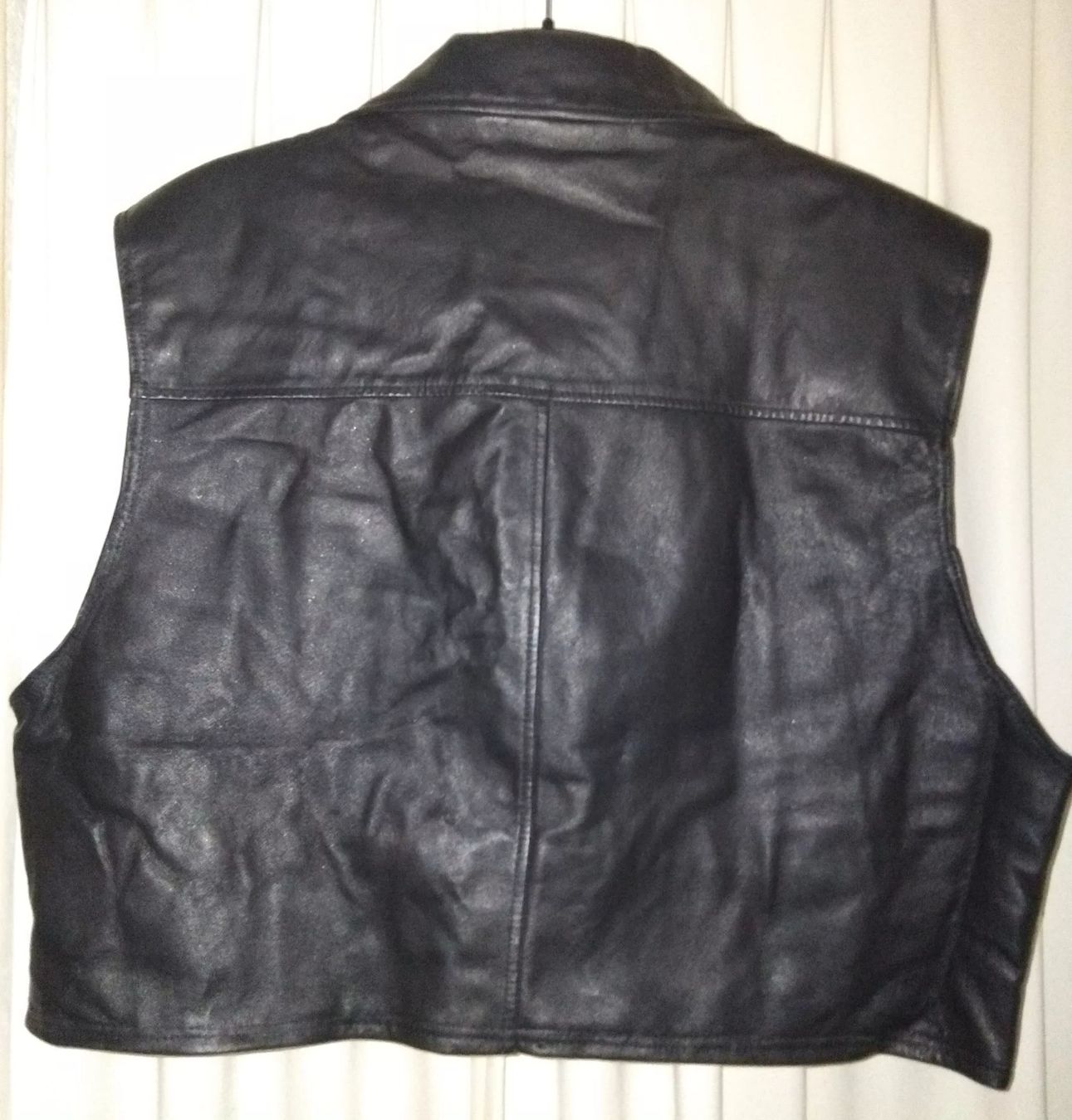 Gilet & Giacche: Schwarze Herren- Lederweste  Gr. L – Nuovo (secondo la descrizione) da Rorschach venduto da kristys 2