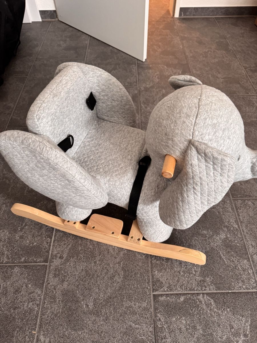 Altre altalene da giardino: Schaukeltier Elefant grau Holz – Usato da Nürensdorf venduto da mir_6bnz 2