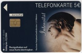 Intensität - seltene deutsche Telefonkarte der O-Serie