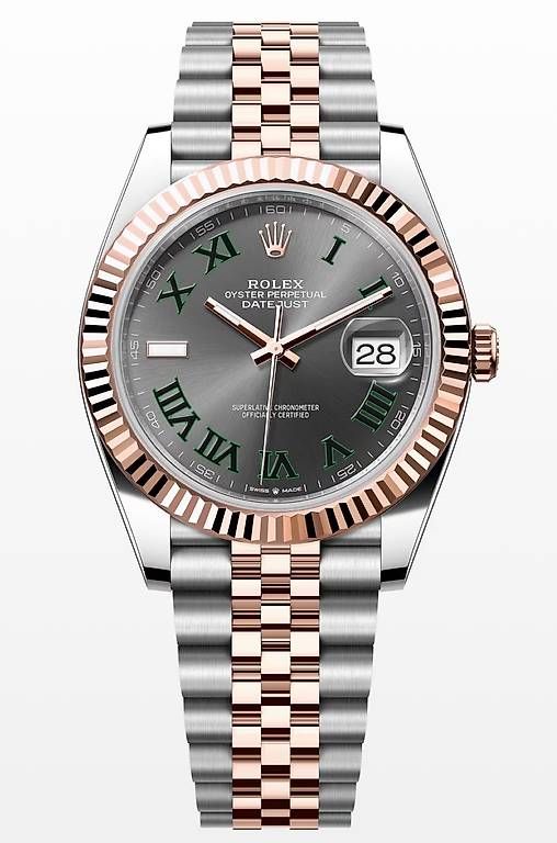 Rolex Orologi: Listenpreis! Rolex Datejust 126331 Wimbledon Rosé – Usato da Ermatingen venduto da driftelement
