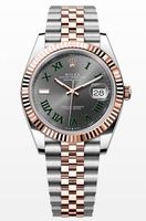 Listenpreis! Rolex Datejust 126331 Wimbledon Rosé