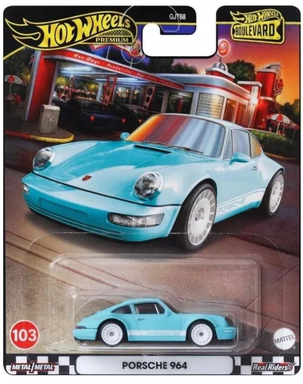 Hot Wheels Premium Porsche 964 Boulevard Neu (Neu und
