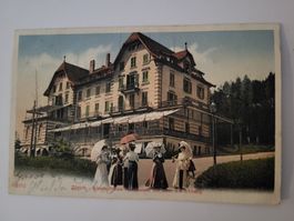 Ansichtskarte Zürich Restaurant Zürichberg gelaufen RZ