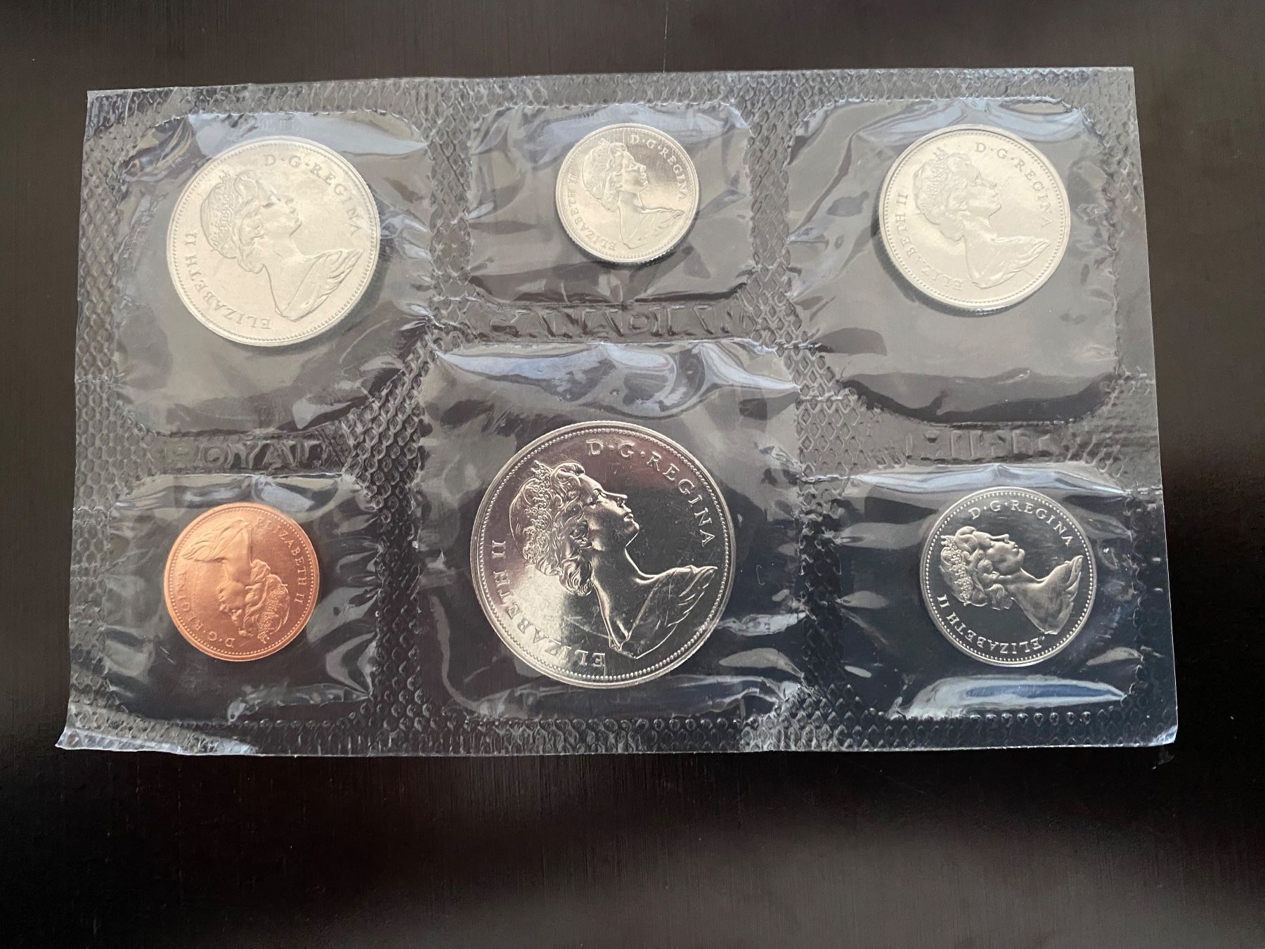 Tutti le monete: Canada, Série monnaies 1971 Nickel – Nuovo e nell'imballaggio originale da Corsier-sur-Vevey venduto da Ginoarturo 2