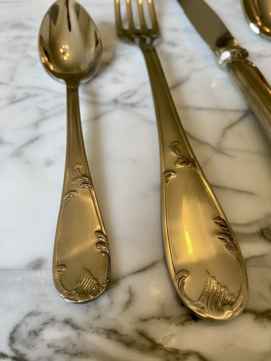 Set di posate: Ménagère en Inox complète – Nuovo e nell'imballaggio originale da Genève venduto da Oscar-111 4