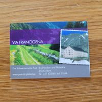 Markenheftchen ET Via Francigena Pro Patria