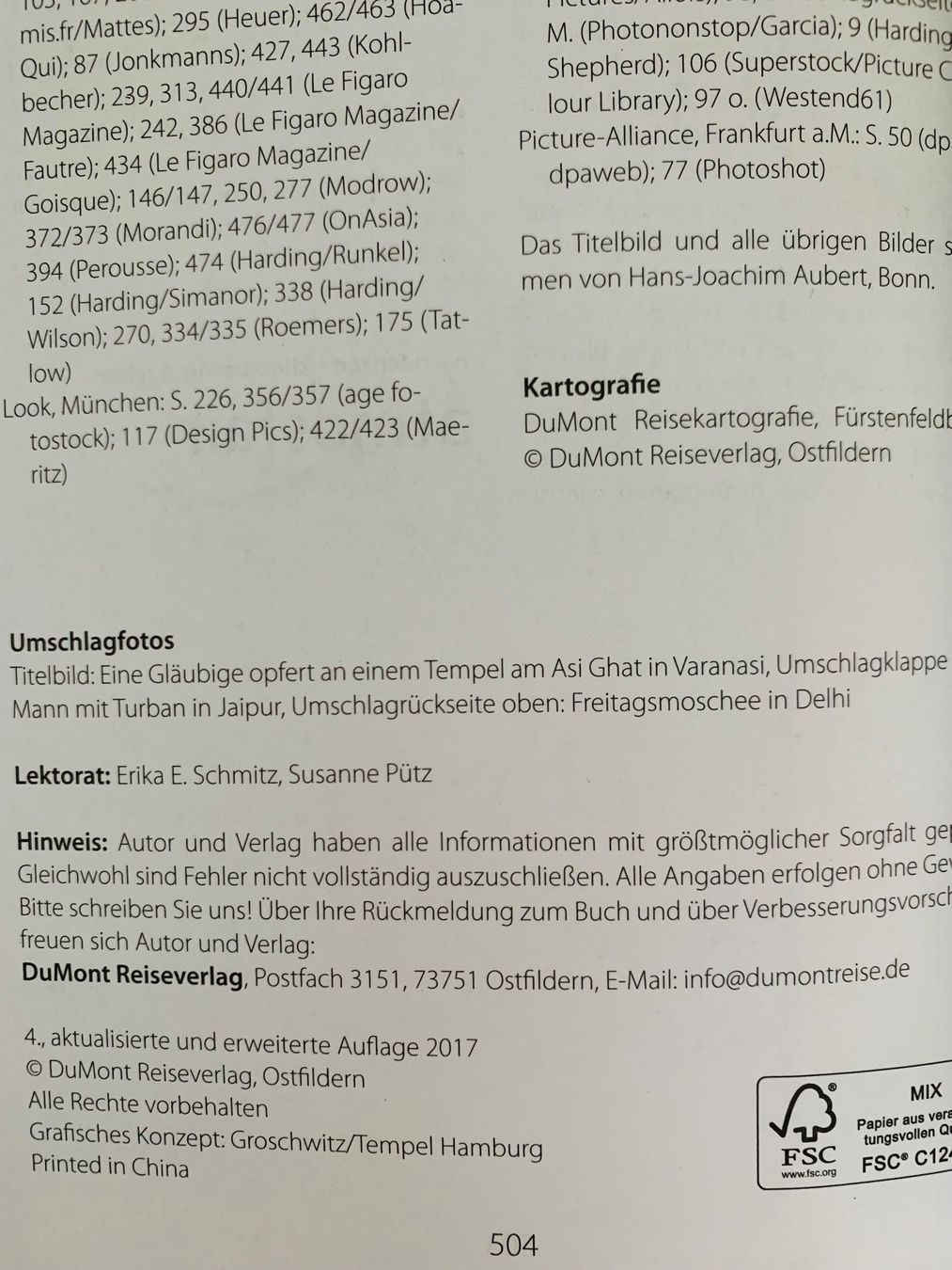 Libri: Reiseführer Indien der Norden – Nuovo (secondo la descrizione) da Rikon im Tösstal venduto da Alpenmutz 2
