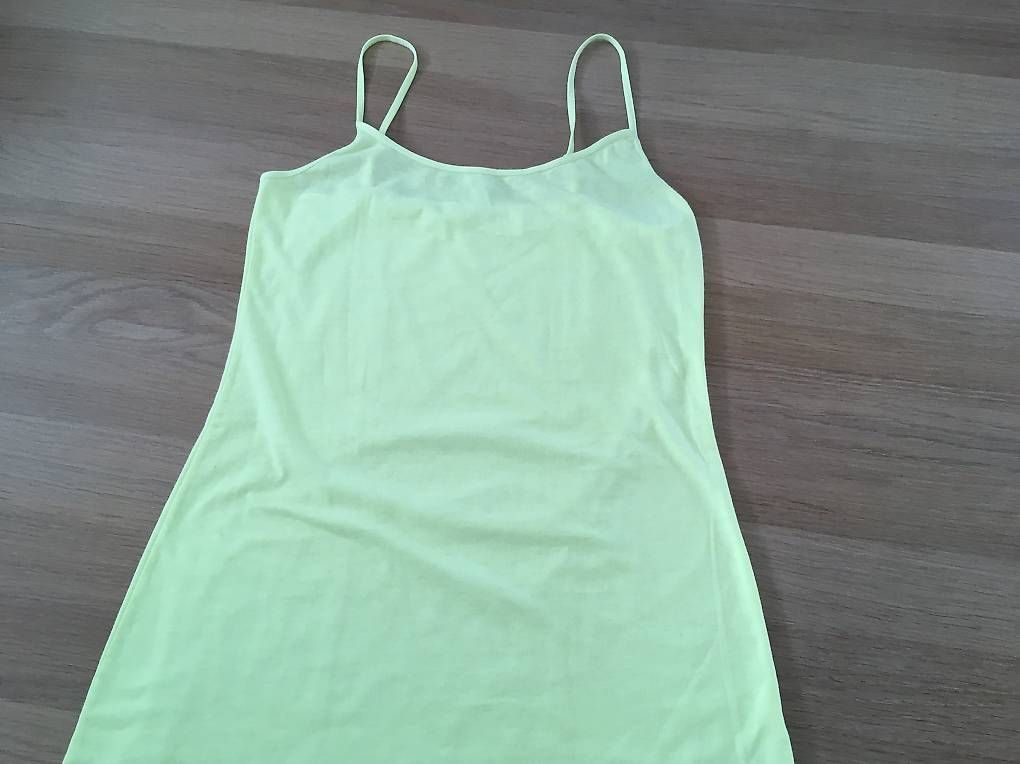 Top: Top in Limegelb, Gr. M – Usato da Uster venduto da Cammie