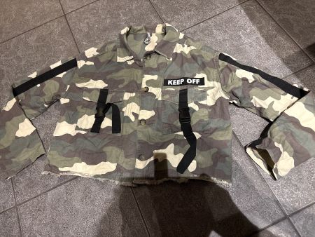 Camouflage Jacke Damen Grösse XS Kurz geschnitten