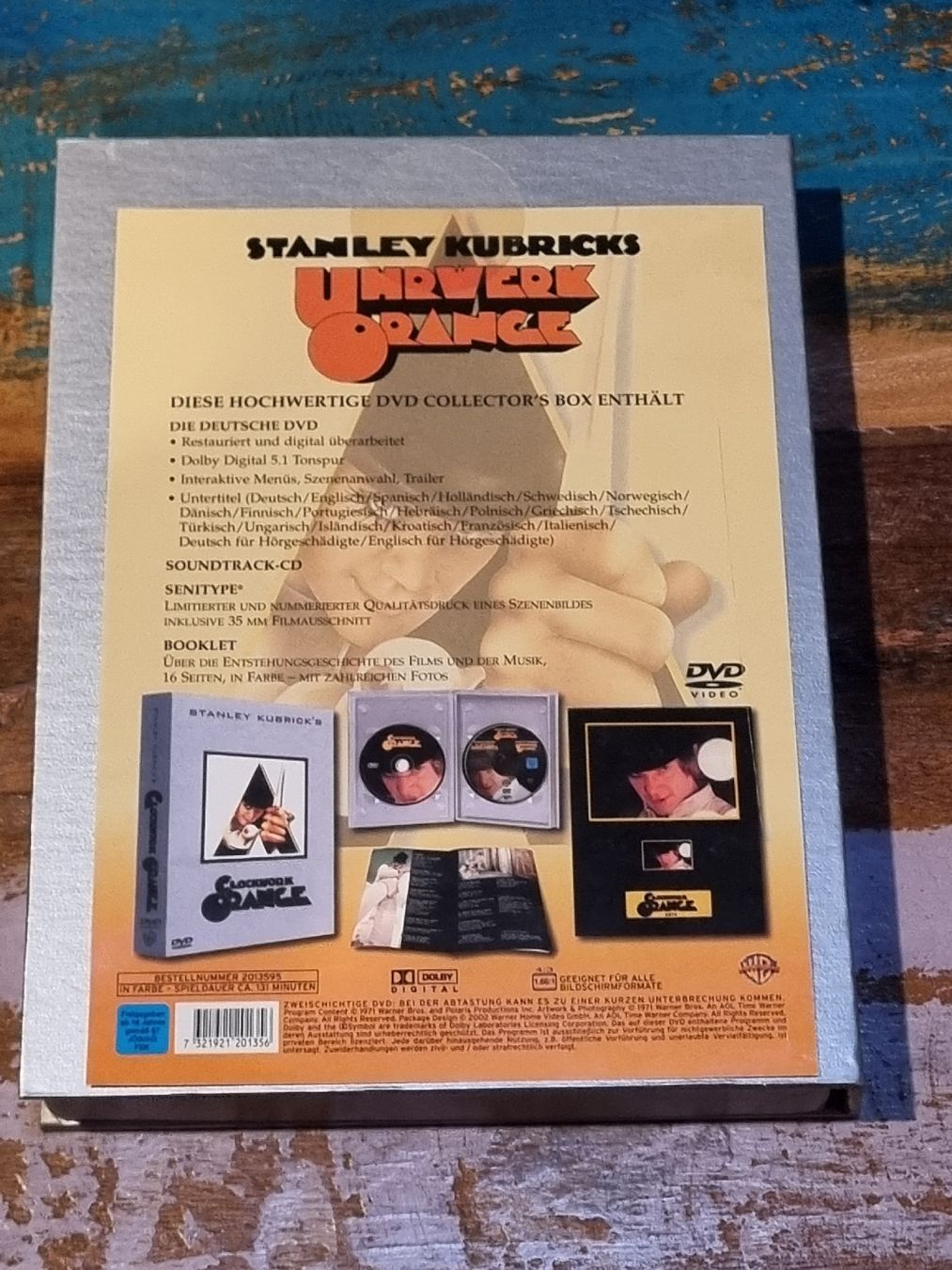 Alle DVDs: Clockwork Orange, DVD Soundtrack Box Limitierte Edition RAR – Gebraucht aus Winterthur von Belzarek 1