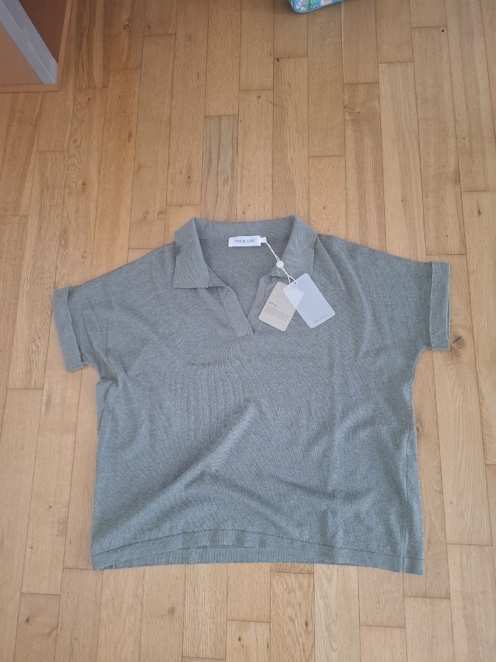 Magliette Polo: Strick-Poloshirt von indi  & cold – Nuovo e nell'imballaggio originale da Wetzikon ZH venduto da jesszs