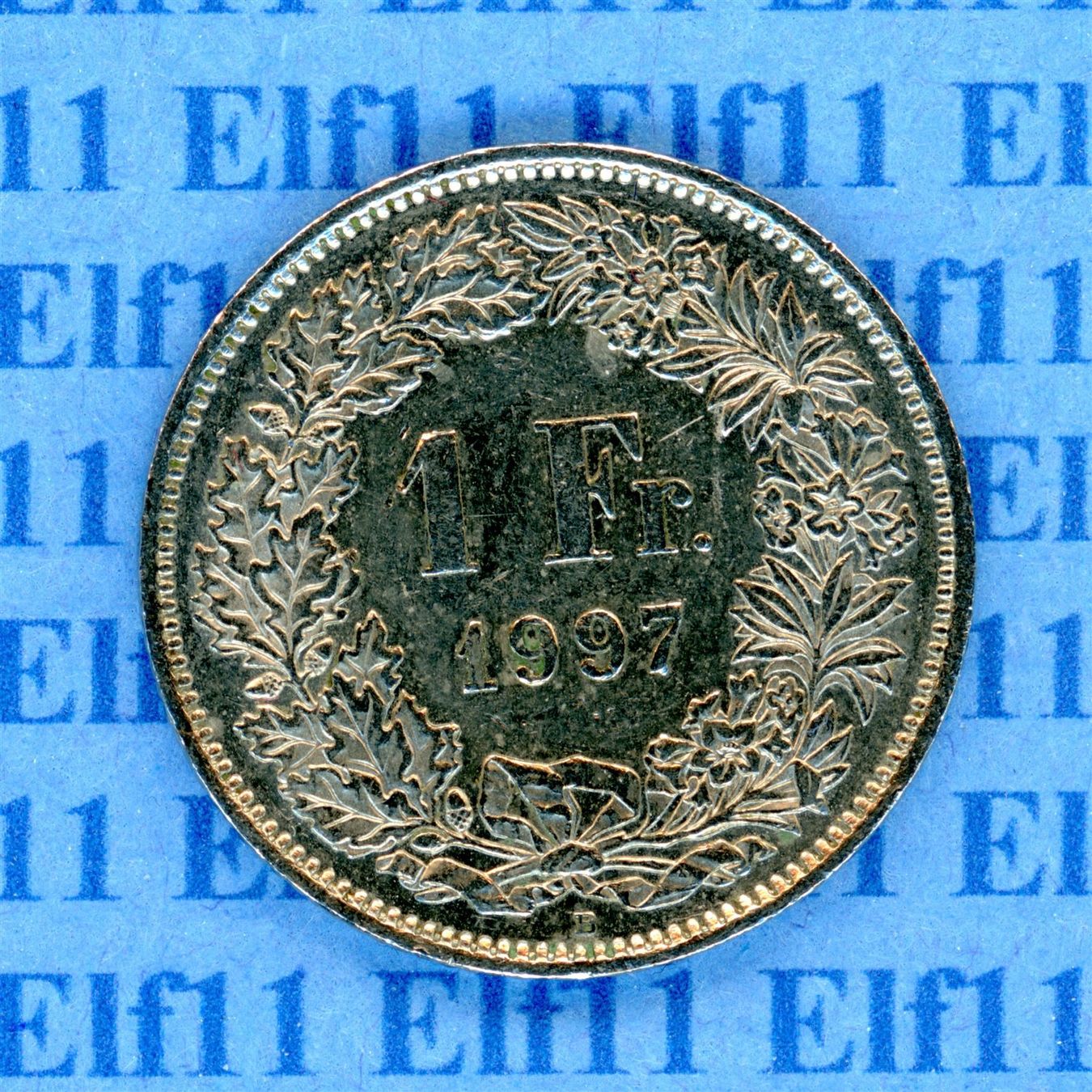 Tutti le monete: CHF___1.00 1997 -vz 1 Franken – Usato da Widnau venduto da Elf11