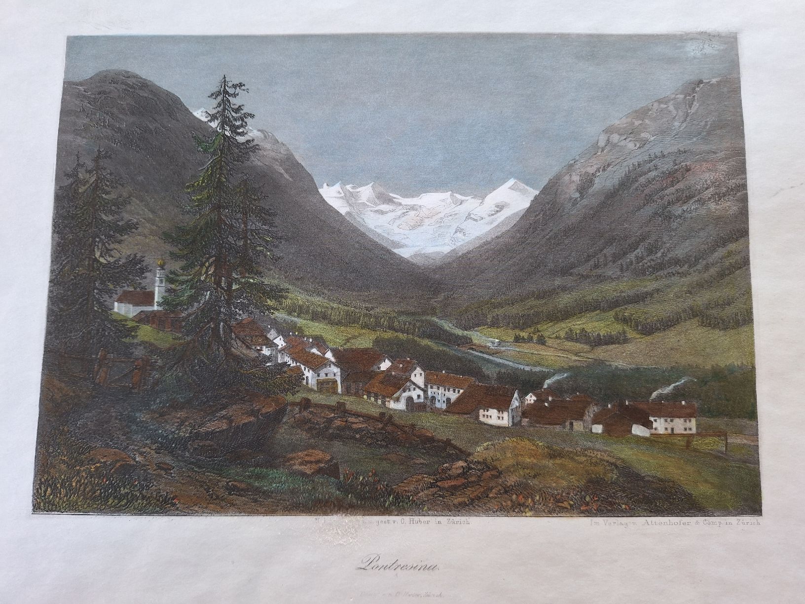 Incisioni: PONTRESINA – Usato da Bevaix venduto da bohrap