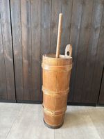 Antikes Butterfass Holz, Dekoration Landhausstil Top!