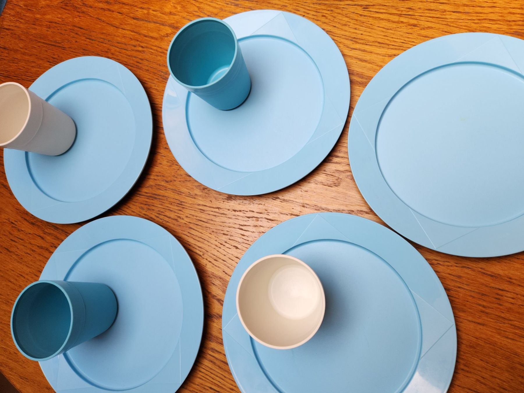Tupperware Teller: Tupperware Camping/ Picknick Teller 5Stk – Gebraucht aus Gstaad von Meiel2020 3