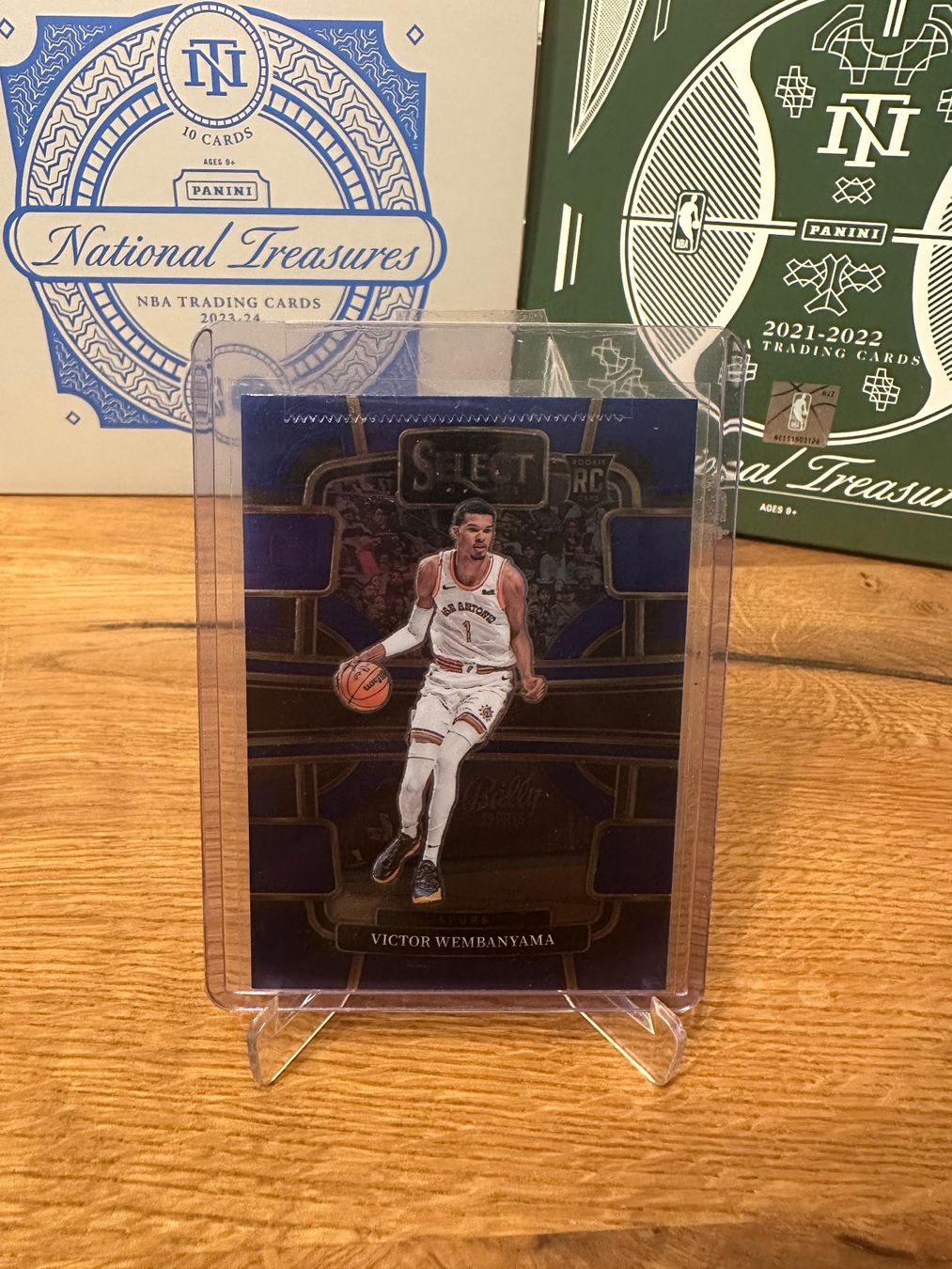Nba Carte collezionabili: Victor Wembanyama RC Blue sélect – Usato da Vullierens venduto da Gaara04