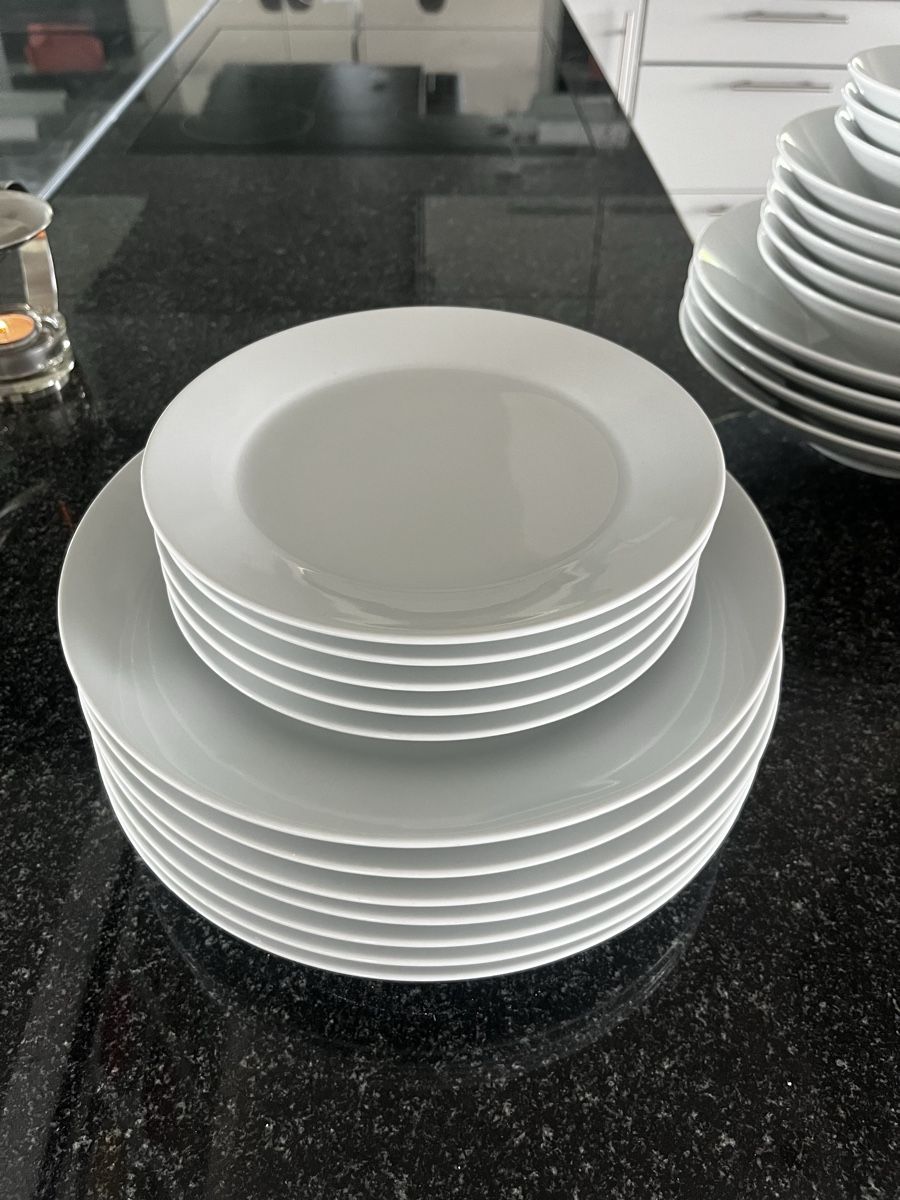Ikea Assiettes: Ikea Teller Set Weiss – D'occasion à Volketswil par edo_lb9x 2