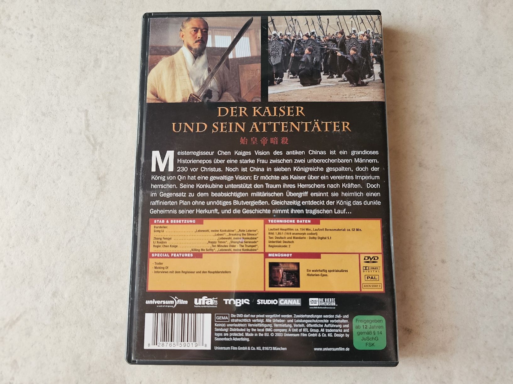 Tutti i DVDs: Der Kaiser und sein Attentäter – Usato da Schneisingen venduto da backstore24 1