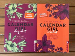 Calendar Girl Audrey Carlan 2 Bücher begehrt/ersehnt