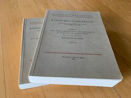 Rätisches Namenbuch. Konrad Huber, 1986. 2 Bände