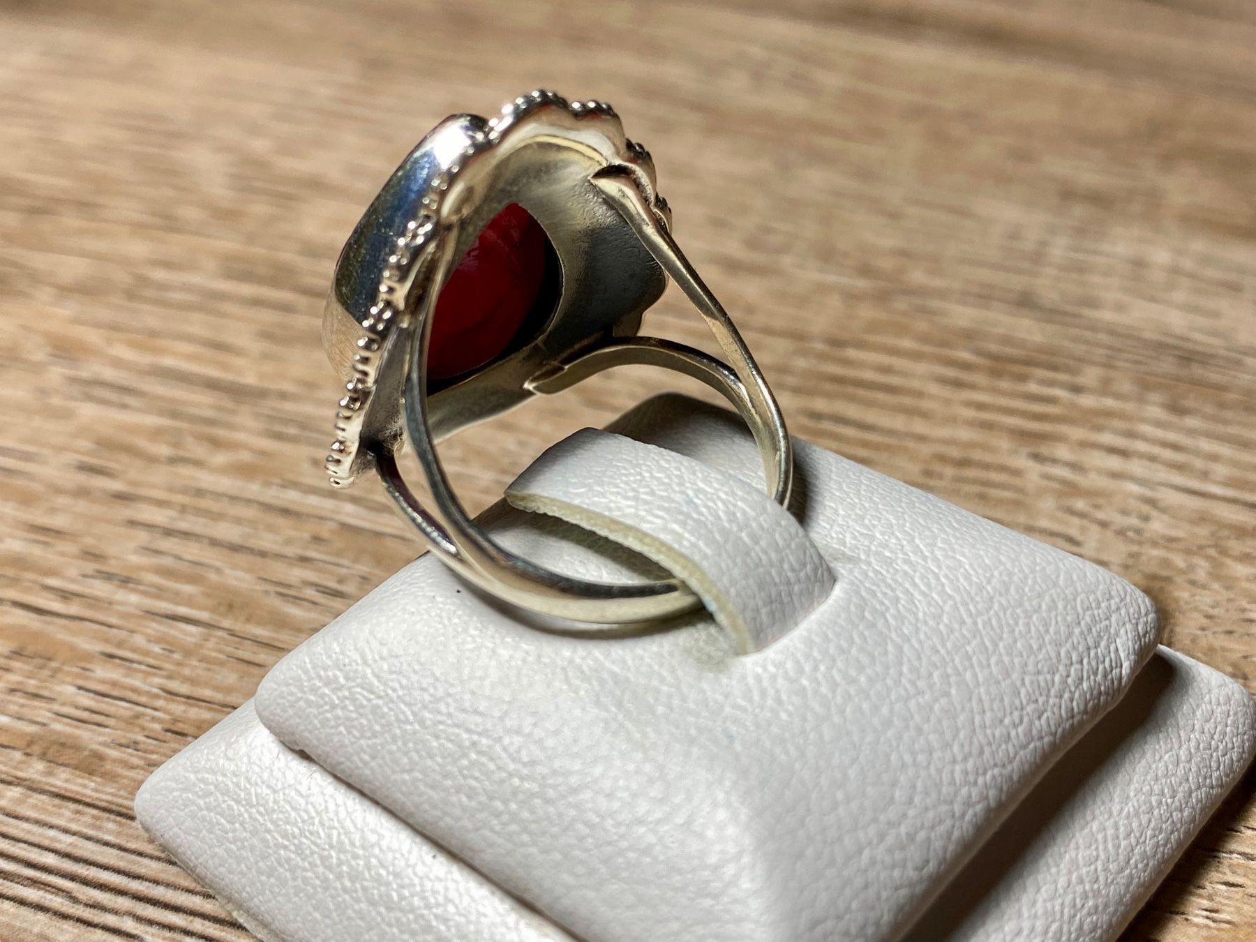 Anelli: Orientalischer Silber 925 Ring mit natürlichem Rubin – Nuovo e nell'imballaggio originale da Laax venduto da Kiki_Kingdom3 3