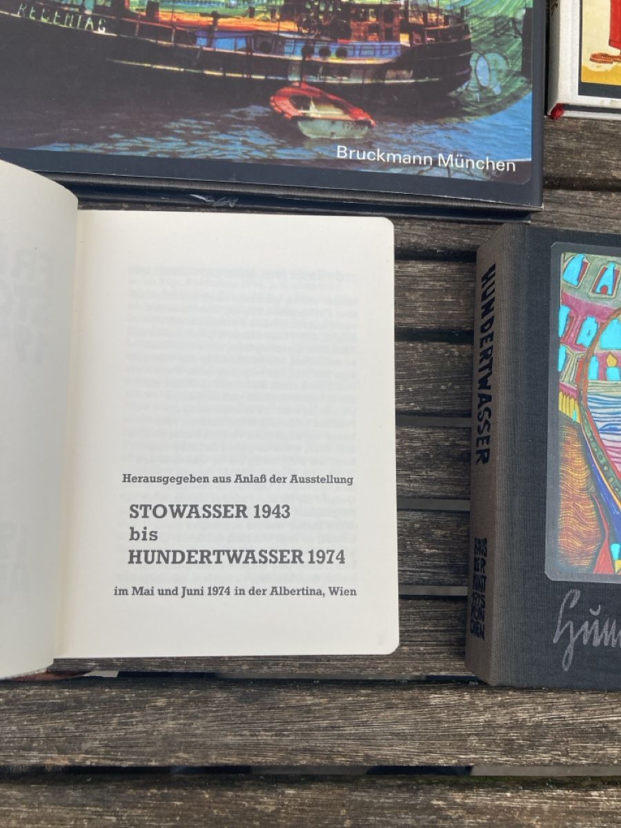 Libri: Set - Hundertwasser Bücher und Postkarten – Usato da Belp venduto da Doc_Matt_Rox 2