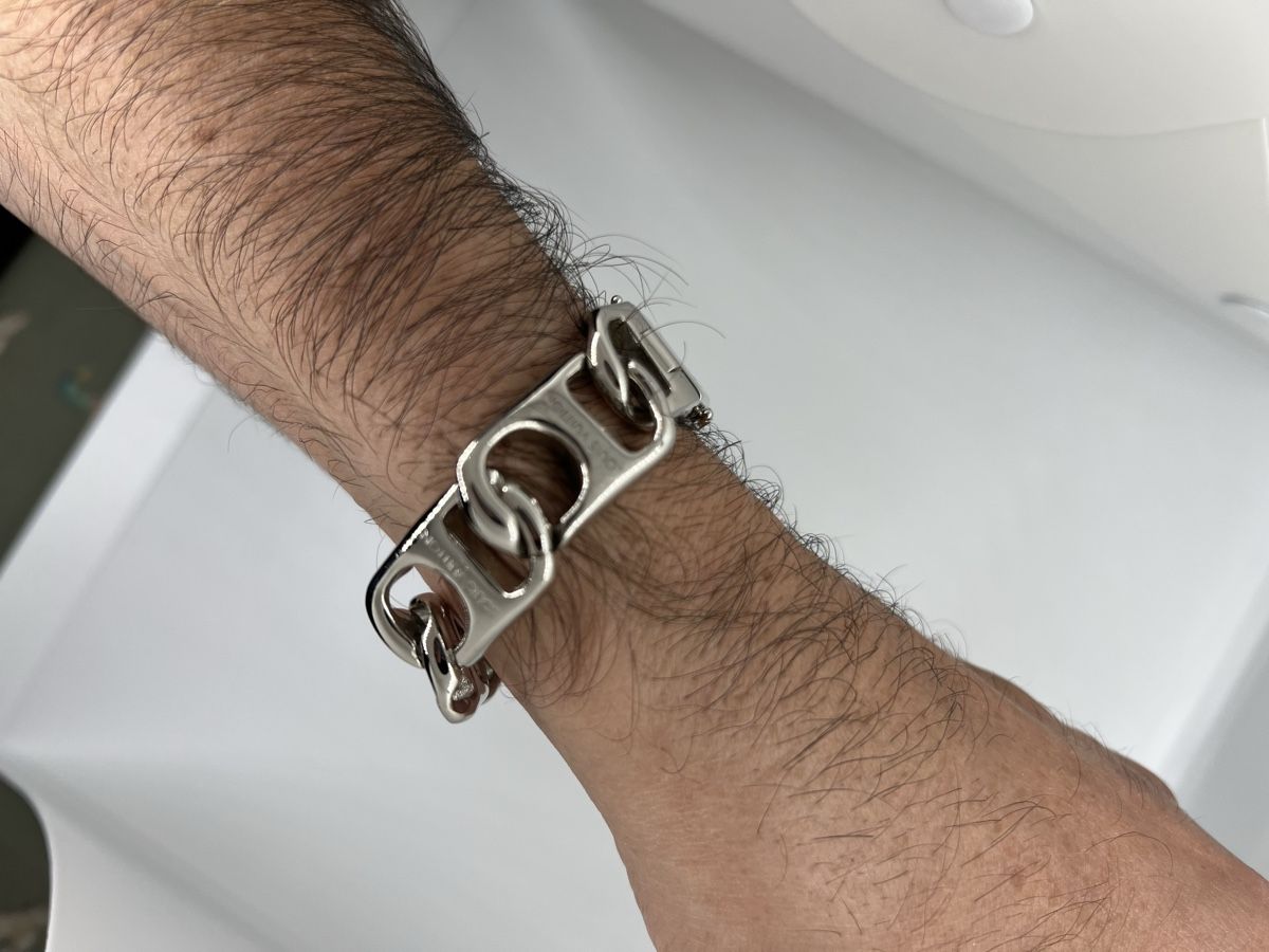 Louis Vuitton Bracciali & Braccialetti: LV steel bracelt – Usato da Zürich venduto da mvique 2