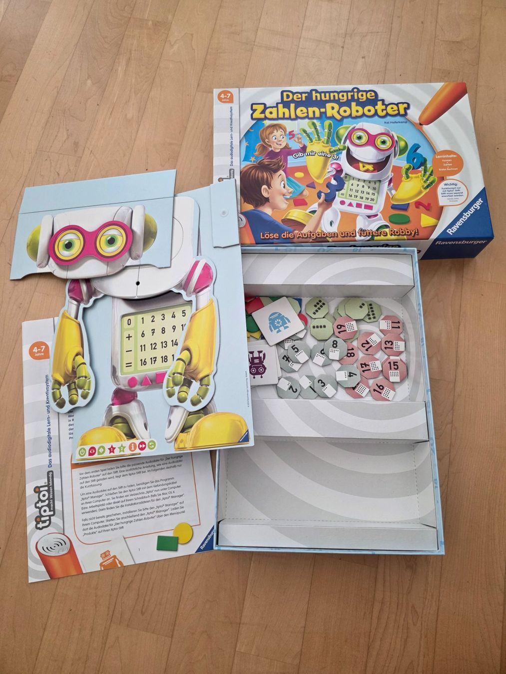 Tiptoi Giochi: Tiptoi Spiel: der hungrige Zahlen-Roboter – Usato da Steinhausen venduto da Guelosch 3